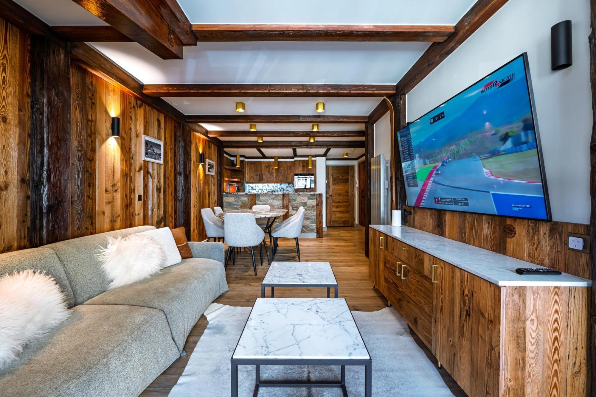 Luxury Suite 70M2 Balcon Courchevel1850 Parking Екстер'єр фото